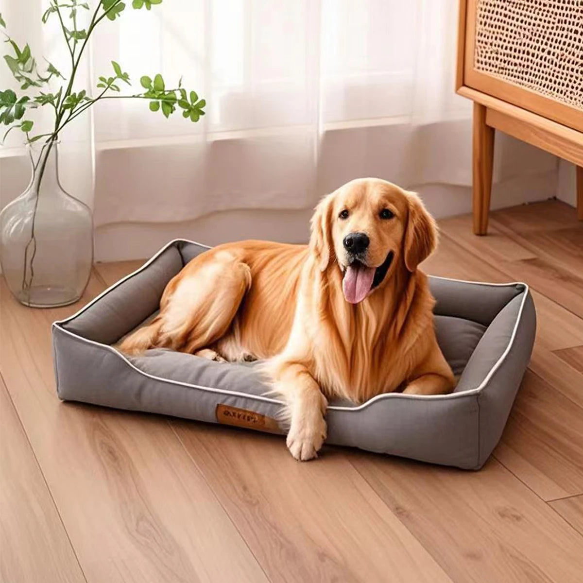 Square Dog Bed for Large Dog Mattress Bite-resistant Waterproof
Cat Bed