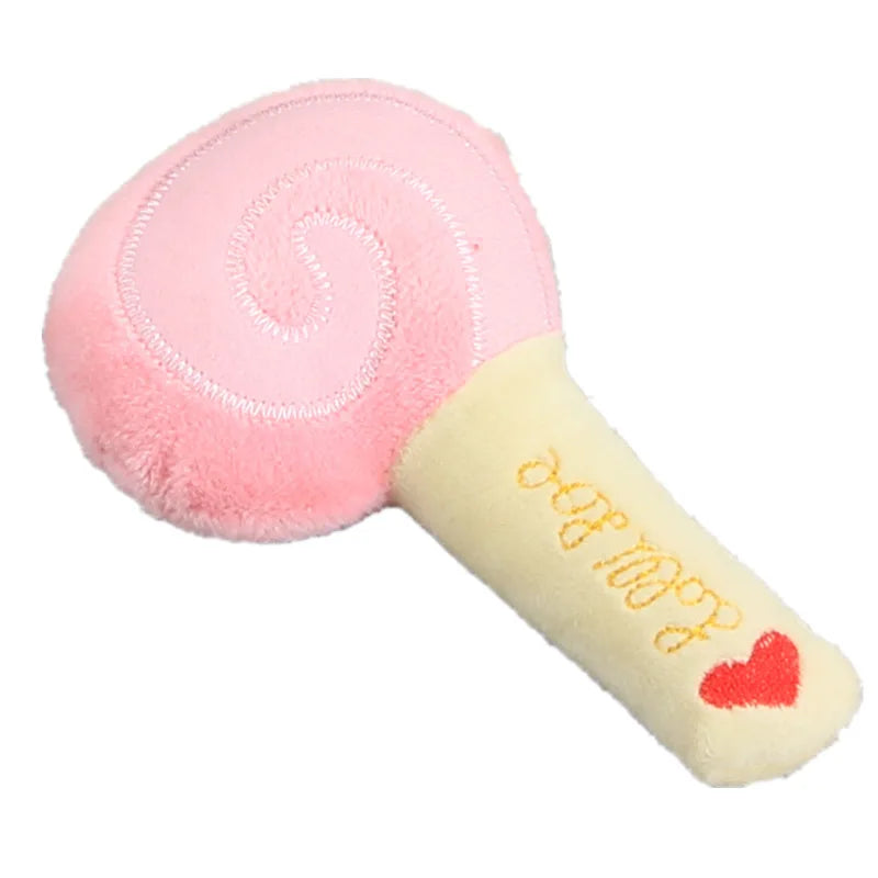 Pet Toys Plush Squeaky Toys Bite-Resistant Chew Toy for Dogs Puppy Training Toys Soft Banana Bone Vegetable and Fruit Pet Supplies