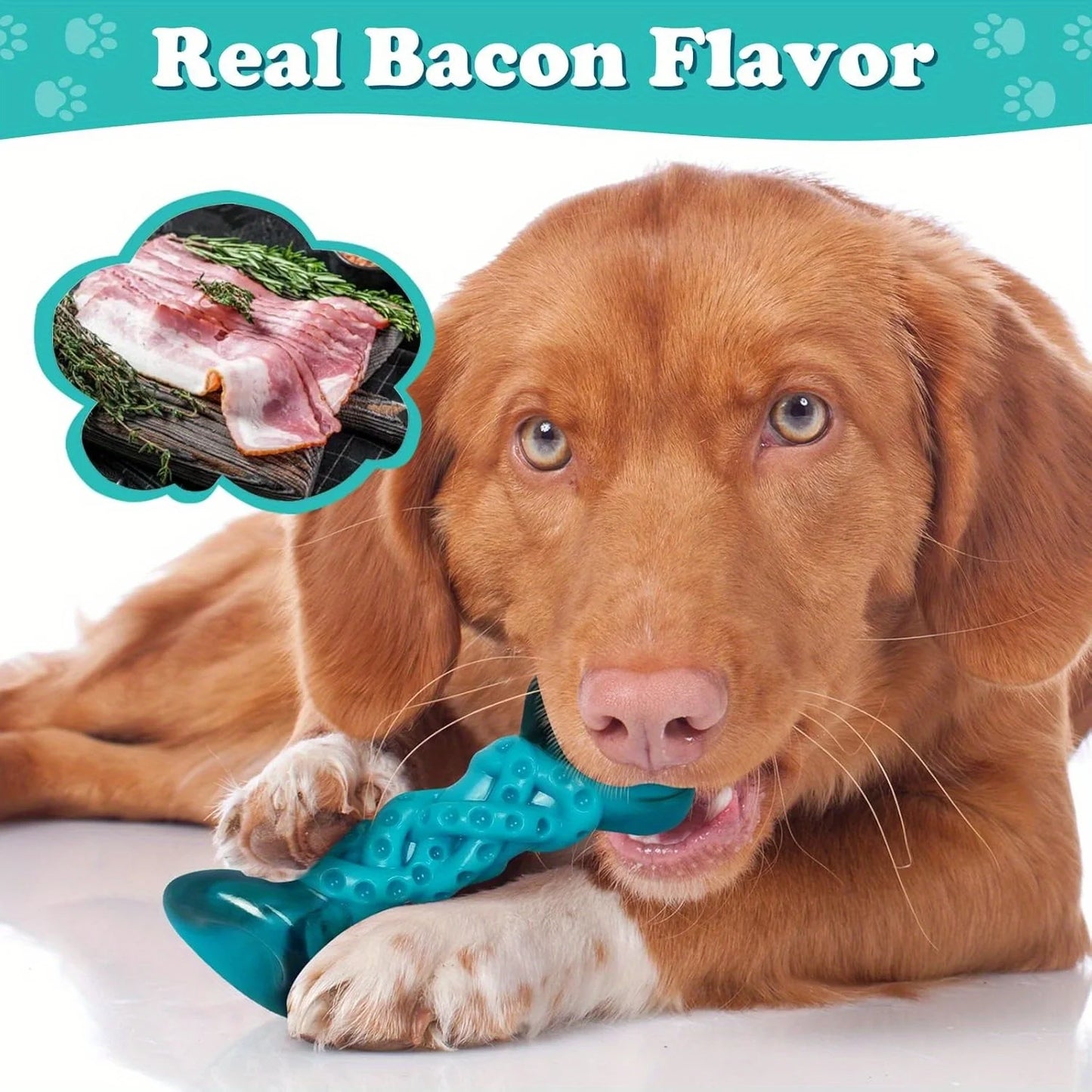 Indestructible Dog Chew Toys for Aggressive Chewers, Tough Dog Bones Chew Toys for Super Chewer,