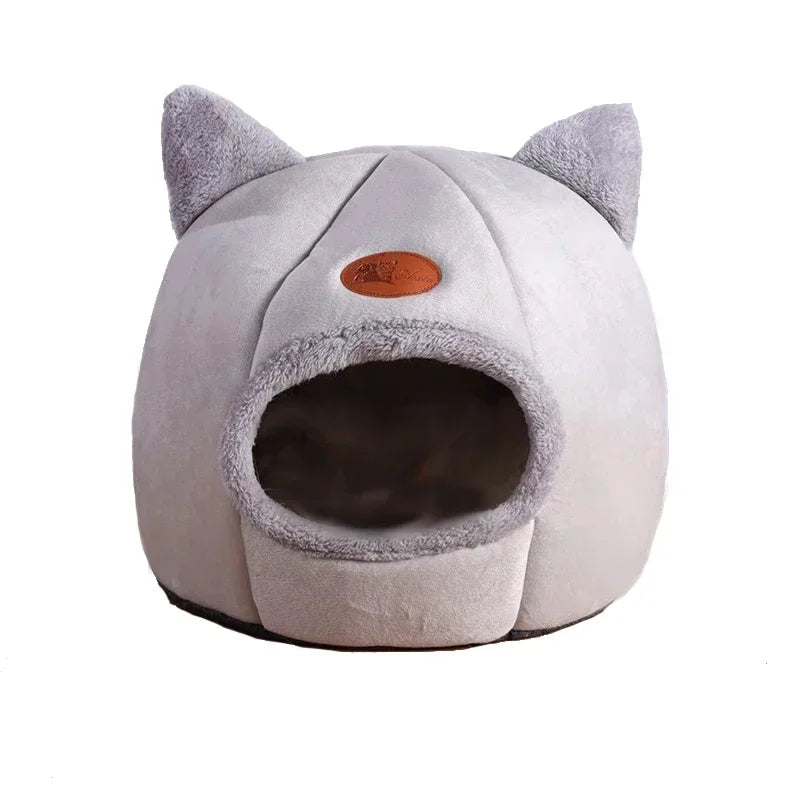 Cat Bed  Small Dog House Products Pets Tent Cozy Cave Nest Indoor