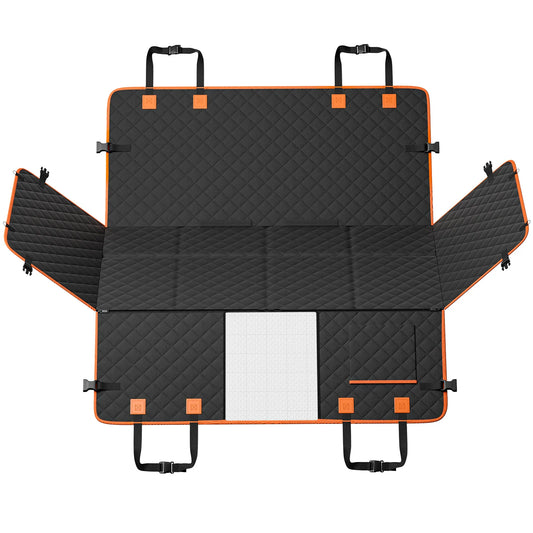 51.2/54 x 26.5/27.6 in Dog Car Seat Cover for Back Seat Waterproof 600D for SUV