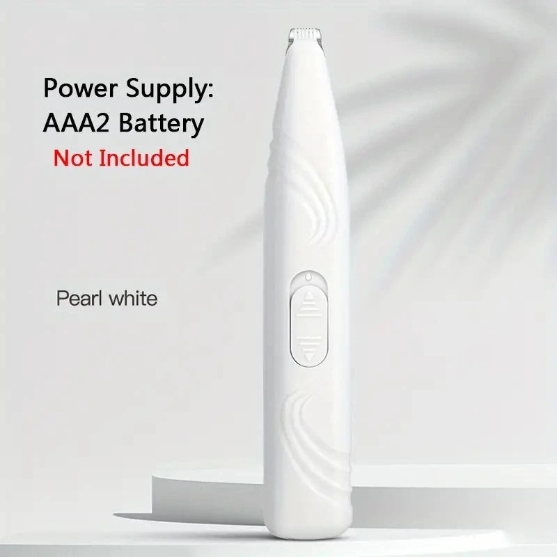 1 non battery pet shaver electric clipper suitable for cats and dogs. It can be used to shave foot hair, buttocks hair, eye hair