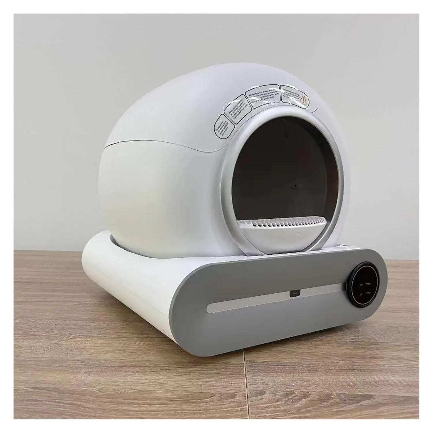 Cat Litter Box, 9L Self-Cleaning Cat Litter Box App Control, ONLY Supports 2.4G WiFi W/Litter Mat&Trash Bags, Fit, Customized