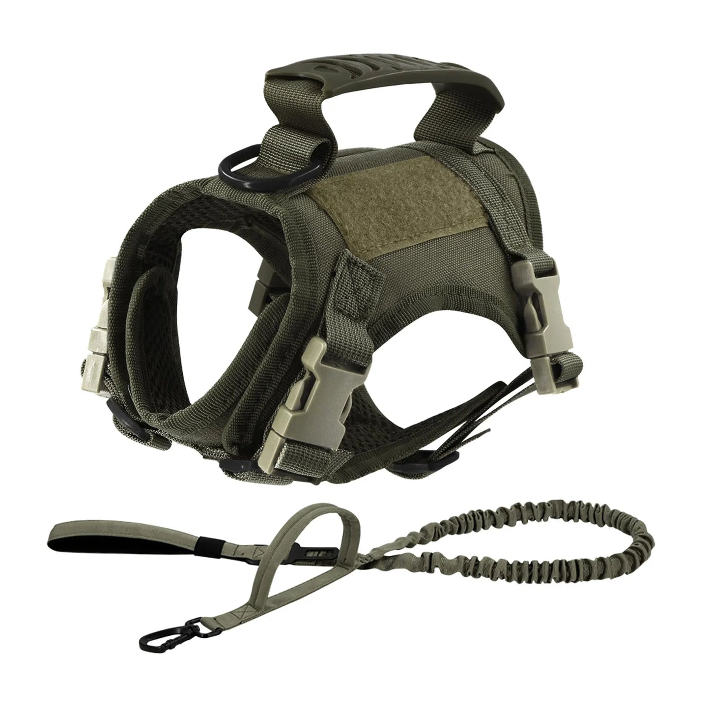 Tactical Cat Harness And Leashes For  Small Dog or Cats, Vest Straps with Handle Harnesses Training Adjustable