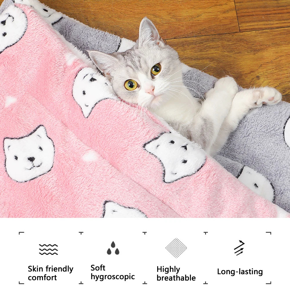 Small Cat Sleeping Cushion Skin-friendly, Medium Dog Sofa Mat
