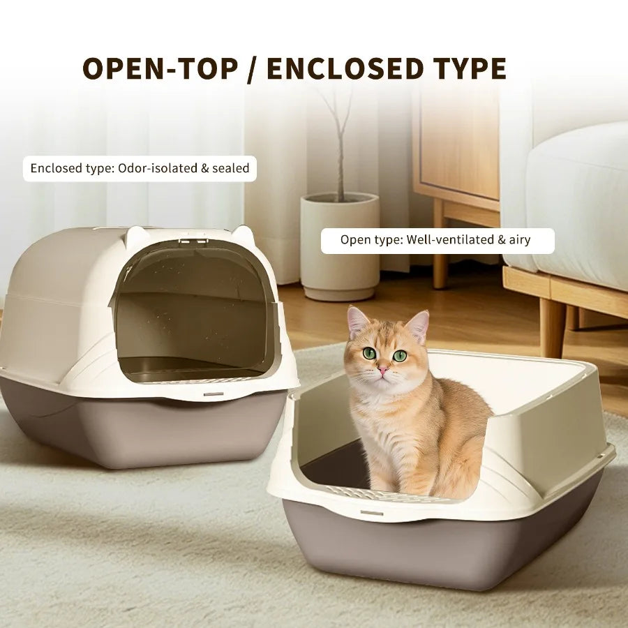 Handheld and portable cat litter box, with large capacity and easy storage, suitable for various scenarios such as foster care