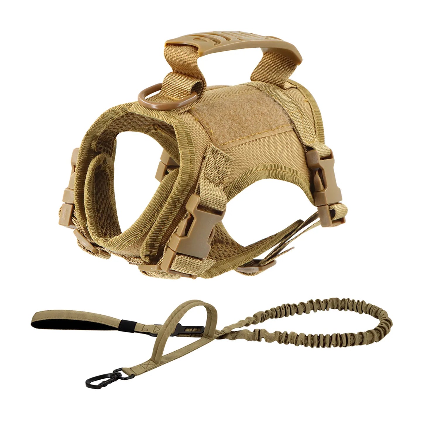 Tactical Cat Harness And Leashes For  Small Dog or Cats, Vest Straps with Handle Harnesses Training Adjustable