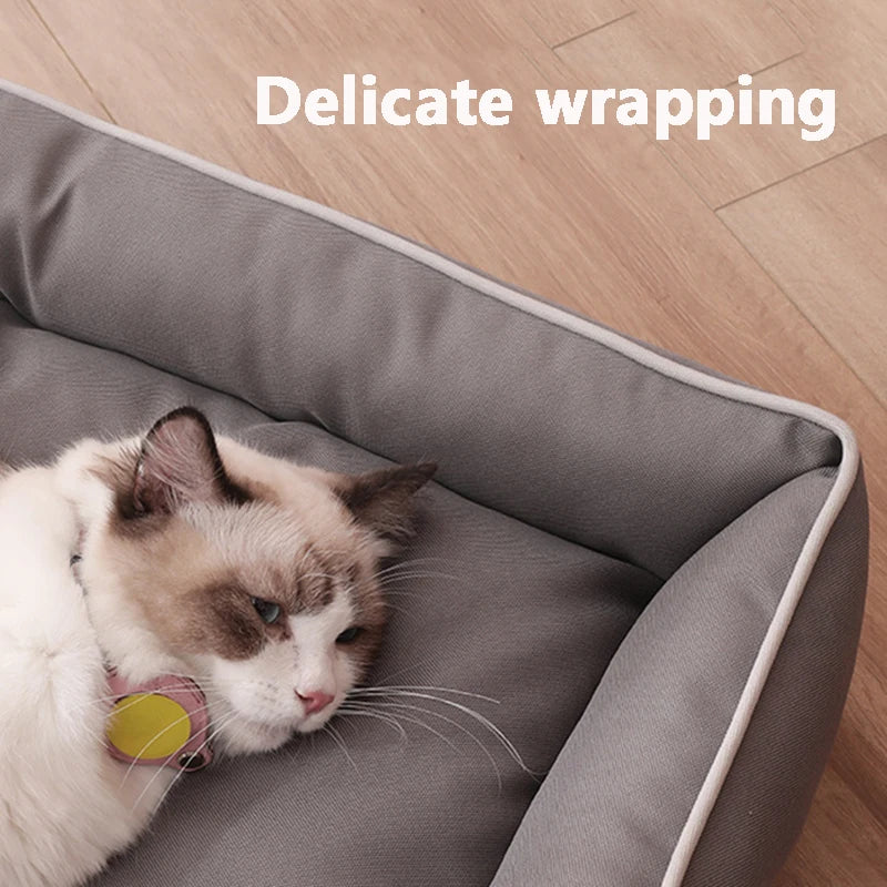 Square Dog Bed for Large Dog Mattress Bite-resistant Waterproof
Cat Bed