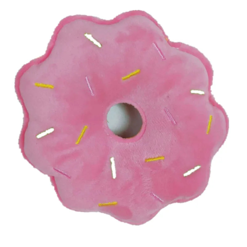 Pet Toys Plush Squeaky Toys Bite-Resistant Chew Toy for Dogs Puppy Training Toys Soft Banana Bone Vegetable and Fruit Pet Supplies