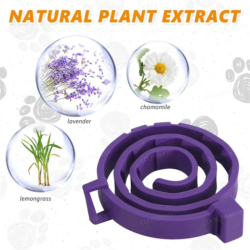 Dog Calming Pheromone Collar 
Cat Relieve Anxiety Adjustable Comfortable Collar