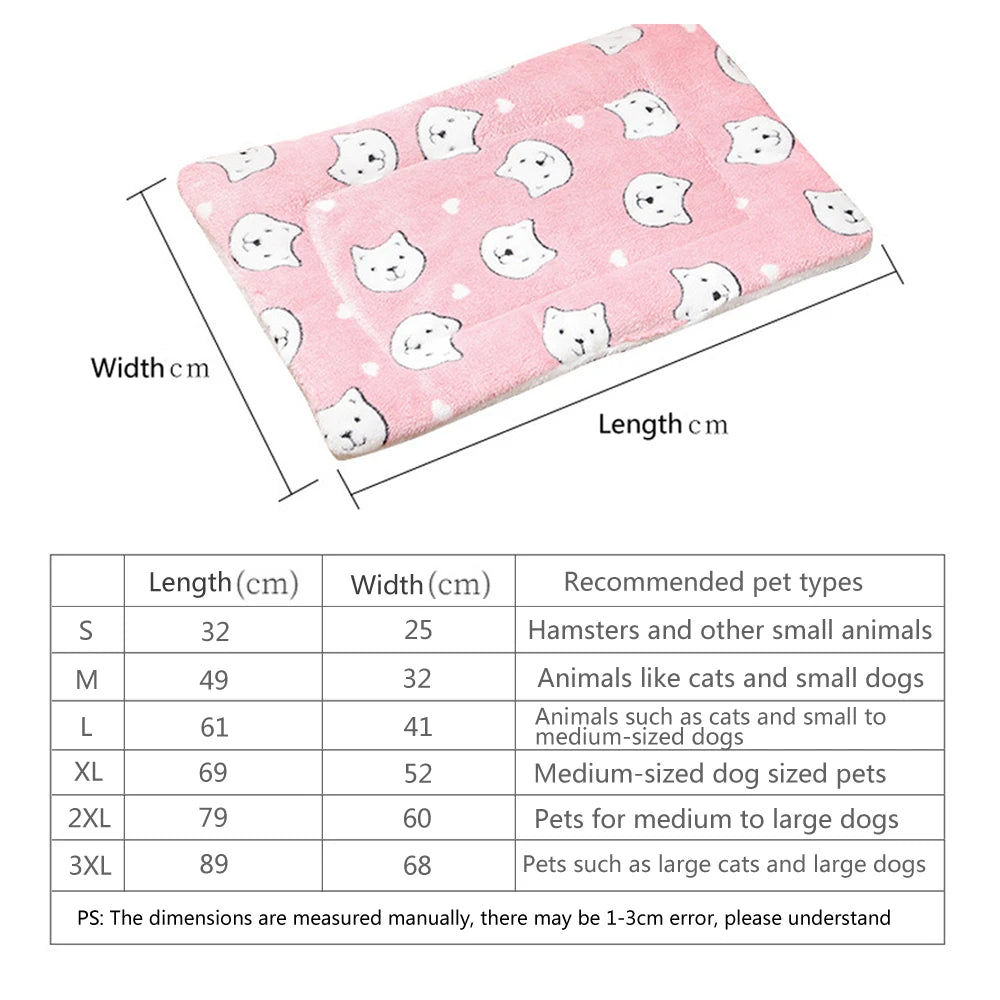 Small Cat Sleeping Cushion Skin-friendly, Medium Dog Sofa Mat