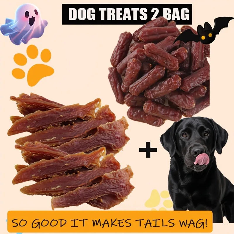 Dog Treats Assorted Pack – High-Protein Dried Chicken & Duck, Freeze-Dried Egg Yolk, Natural & Healthy Training Treats Specifically Designed for Puppies and Dogs, Grain-Free, Soft Chew Rewards, Suitable for Small, Medium, a