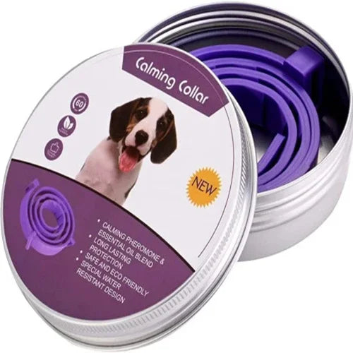 Dog Calming Pheromone Collar 
Cat Relieve Anxiety Adjustable Comfortable Collar